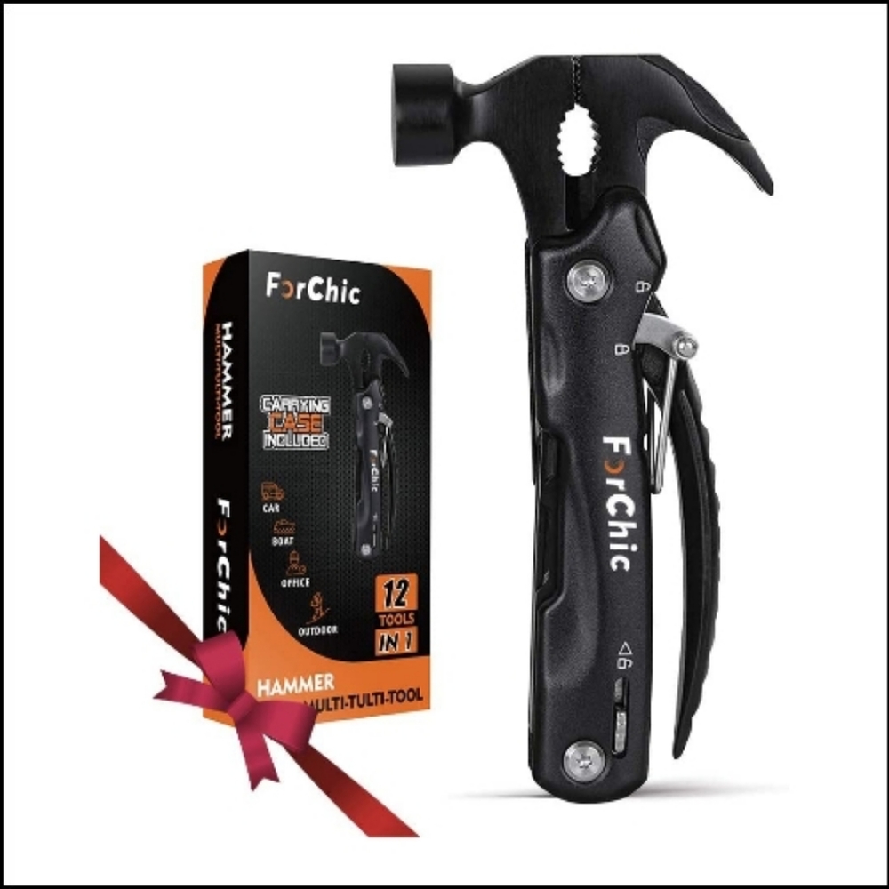 Multi Tool 12 in 1 Hammer with 12 different tools comes with Carrying Case - Picture 1 of 8